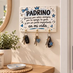 Porta llaves con diseños coloridos 10x15 cms. (PLCH#03)